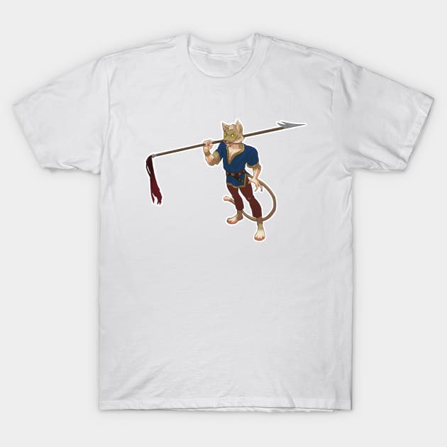 A Cat Person T-Shirt by Martian-Bean